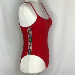 Red Flag Bodysuit Size S